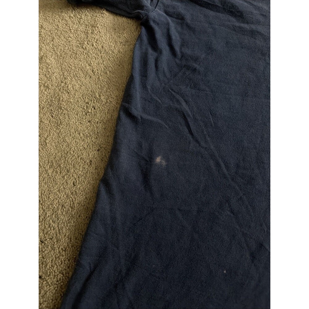 VTG 2000 ATARI Logo SHIRT Large Dark Blue Y2K - Picture 4 of 7